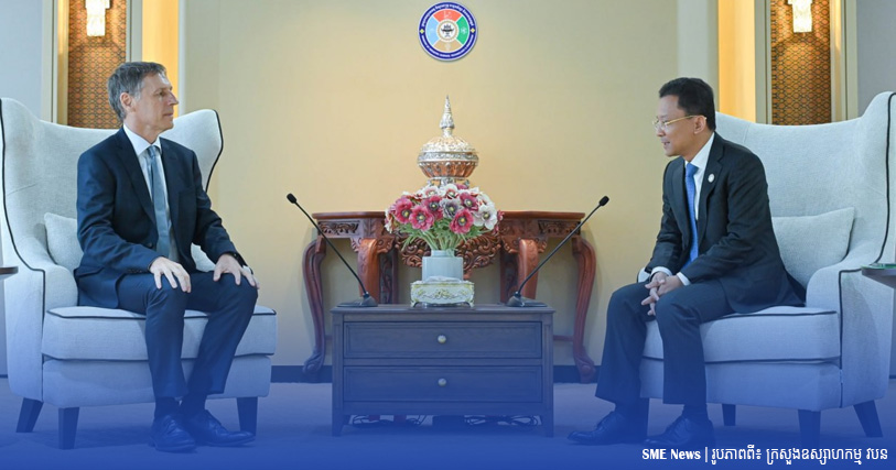 ឯកឧត្តម ហែម វណ្ណឌី ស្នើឱ្យបារាំងពង្រឹងកិច្ចសហការបន្ថែមទៀតលើវិស័យបច្ចេកវិទ្យា និងទំនើបកម្មវិស័យកម្មន្តសាល 